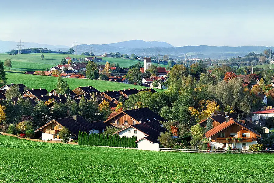 Dorfansicht von Betzigau 